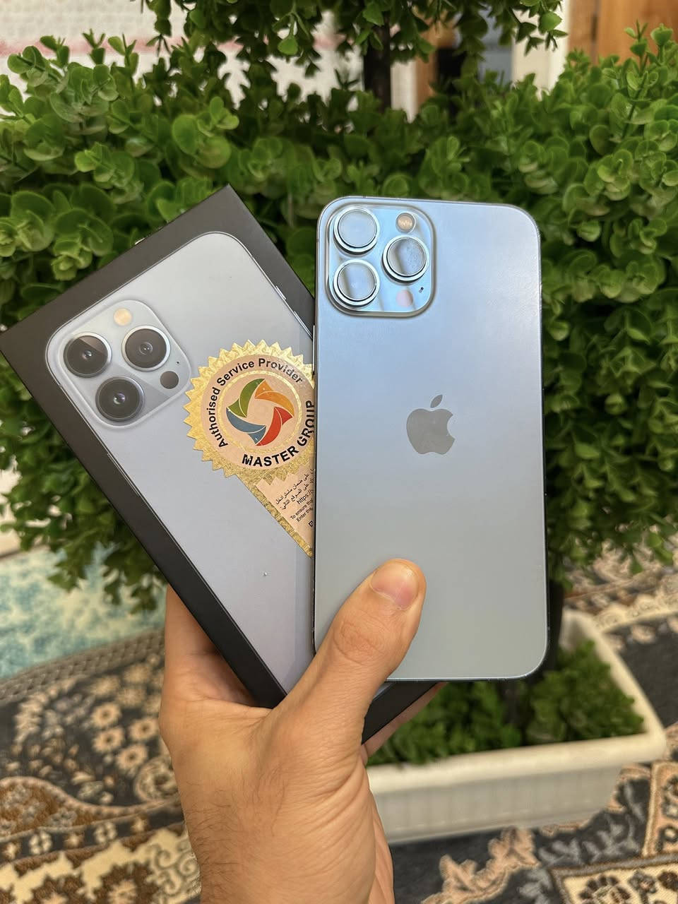 ايفون 13 برو ماكس عربي شرق اوسط ماستر AH/A

مكفول من كلشي جديد شخط مابي مامفتوح وتربروف

ذاكرة 256 و بطارية 84 بدون ملحقات 

السعر 725 

عنواني بغداد المدائن 

***********
