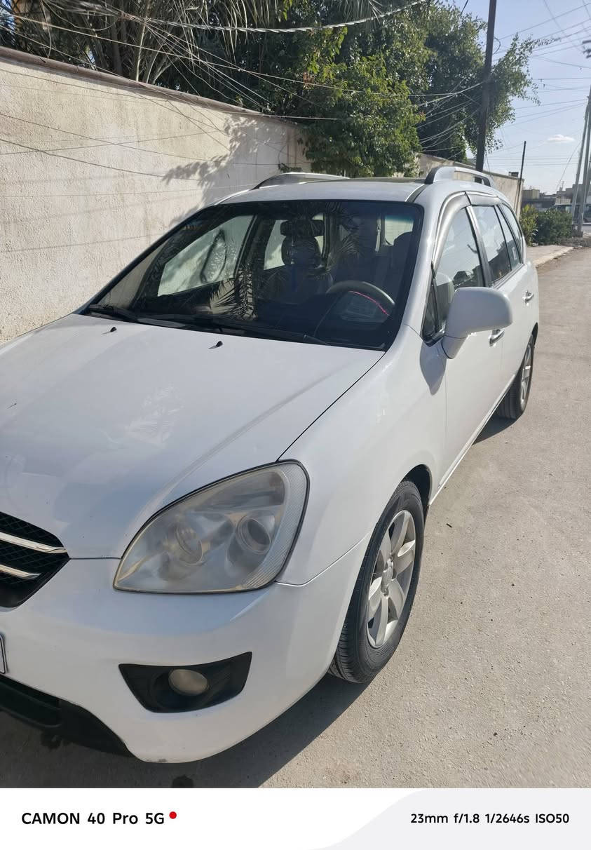 سلام عليكم كيا كارنز 7 راكب محرك 2000 4 سلندر موديل2009 خليجيه مكفوله رقم واسط باسمي السعر 120$ مكاني الناصريه مركز ***********
