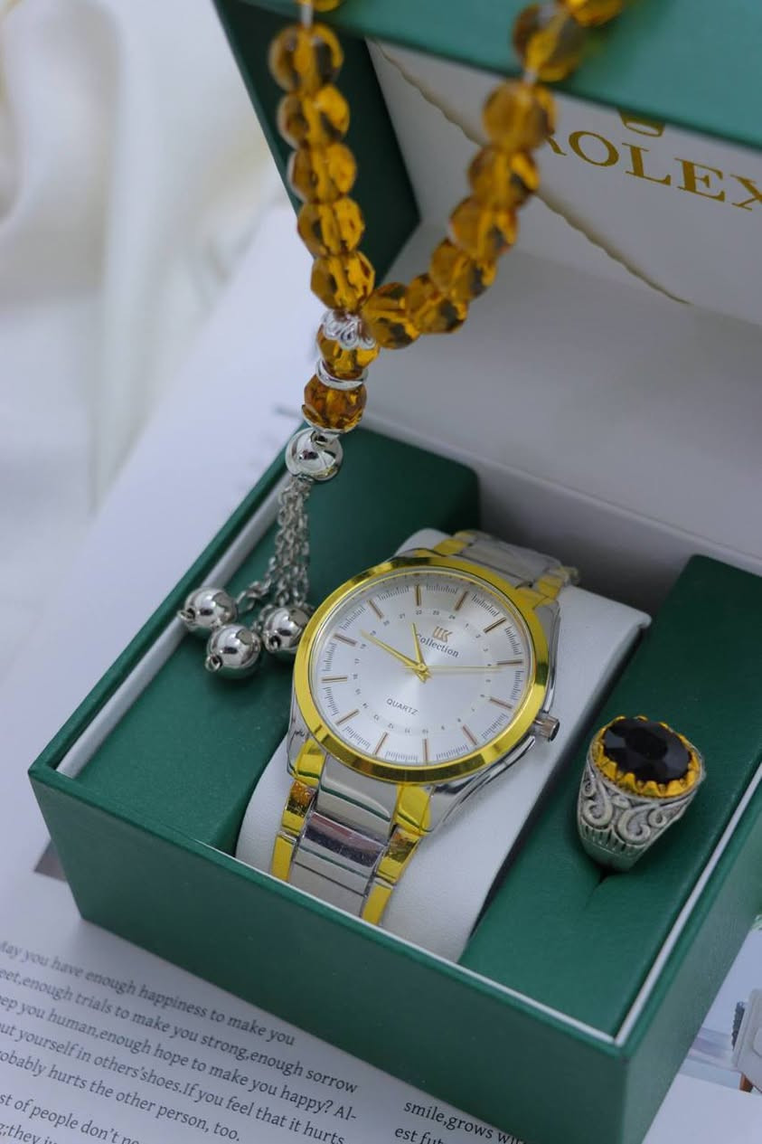 🔥 خصم خاص لفترة محدودة 🔥
طقم رجالي فاخر ⌚🖤
ساعة + خاتم + مسباح بأناقة تخطف النظر
✨ السعر بعد الخصم يفوتك إذا تتأخر
📦 توصيل لكل محافظات العراق
قناة التلي/.  https://t.me/smailAH


**إذا كنت صاحب هذا الإعلان وتريد حذفه لأي سبب، رجاءا أرسل رسالة إلى الدعم الفني**