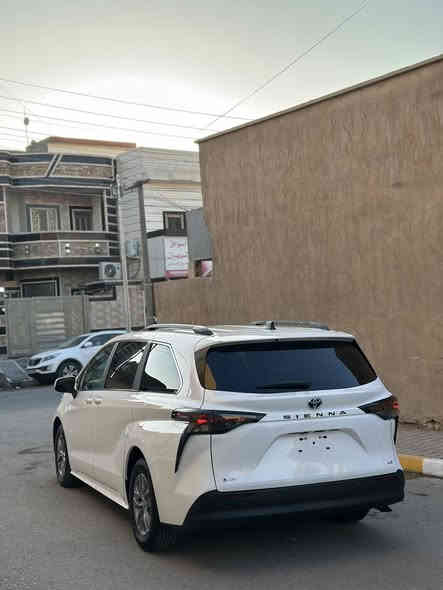 السلام عليكم 
سينا (2025) امريكي ضرر صبغ اقل من نص البنيد وربع الدعاميه الاماميه والباقي كفاله عامه من كلشي دخول جديد منفيس بأسمي ماشيه (6) الاف 
فئتها (LE) مواصفات 
بصمه ابواب 
بصمه تشغيل 
تشغيل عن بعد
كشن كهرباء
ابواب كهرباء 
شاشه كاربلي 
سايد بريك كهربائي 
لايت لد
اوتو هولد 
وضعيات قياده/ECO /SPORT
تبريد شاشتين خلفيه واماميه 
بردات خلفيه 
تحكم ستيرن 
مانع انزلاق 
8راكب 
ومواصفات السينا معروفه السياره جديده بمعنى الكلمه تخم تاير مال شركه جديد 
السعر//330 ورقه وبيها مجال 
للاتصال//***********
***********
