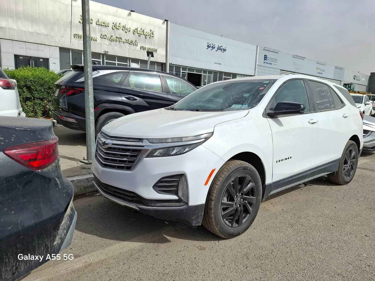 شوفرليت ايكوينكس 2023  مواصفات LS
اللون ابيض
الوصول اليوم 
الموقع اربيل 
رقم كاتي اربيل
المواصفات :
بصمة 
رادار 
 تشغيل عن بعد
شاشة كبيرة 
داخل لونين كريمي واسود
هندبريك بصمة
LED امامي 
تحكم ستيرن 
كروس سرعة 
بلوتوث 
قطعتين تبريد 
اطفاء ذاتي 
حساس 
فور ويلAWD
لايت زنون 3 عدسات/ويل كب اسود اصلي 
لد امامي نهاري لد خلفي
ماشيه 17 الف فقط
مكينه 1500Tتوربو
الحادث مرفق  وبسيط
شرط بدون دواخل او شواصي
كلشي المبدل شرط راجع شركة
السعر  - اكتب رقم 2 يوصلك السعر خاص 
للاستفسار مراجعة الصفحة 
او الاتصال بالرقم *********** بيه واتساب دهل اوران, واسط
