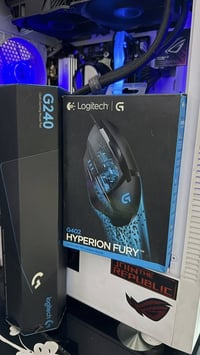 ماوس لوجتيك G402 • ماوس باد G240 • نظيف