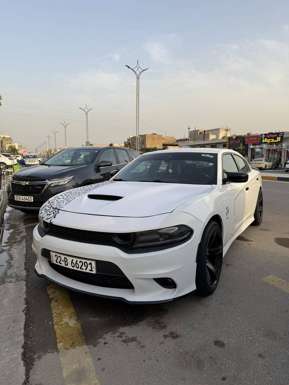 چارجر ٢٠١٩ R/T
ماشية ١١٣ الف كيلو حقيقي

صبغ بنيد فقط باقي السيارة كفالة من قطرة الصبغ وبيها تعديل ولحيم في الشاصي الايسر بس ممبين ابد واني دا اذكر كلشي للامانة

رقم اربيل بأسمنا مكانها واسط الكوت

ويل نجمه خسفة قوية اصلي

تخم تاير جديد

باتري الماني جديد

بچم زنون دبل عدسة

حاجب متغير

داخل كنتارا ومغلفة جلد قبل كم يوم

كشن كهرباء وتدفئة وتبريد

شاشة چبيرة

سبورت وسوبر تراك باگ

سستم صوت الباين

السيارة بدون نقص برغي واحد ولا اي گلوب بالدشبول

السعر ١٩٠ وبيها مجال

للاستفسار ***********
