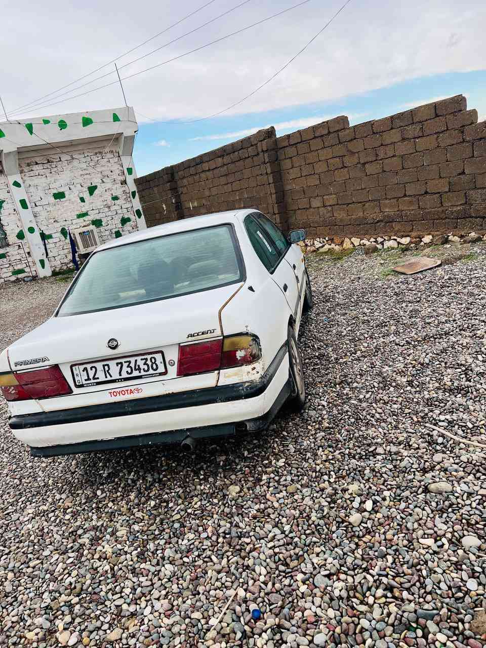 السلام عليكم سياره نيسان رقم مسطره سنويه صار 10ايام   من صدرت تريد تحويل تريد وكاله گير ومحرك شرطة طخم تاير جديد تدفئه تبريد شغال الشراي يتصل 33وبيها مجال بسيط***********
