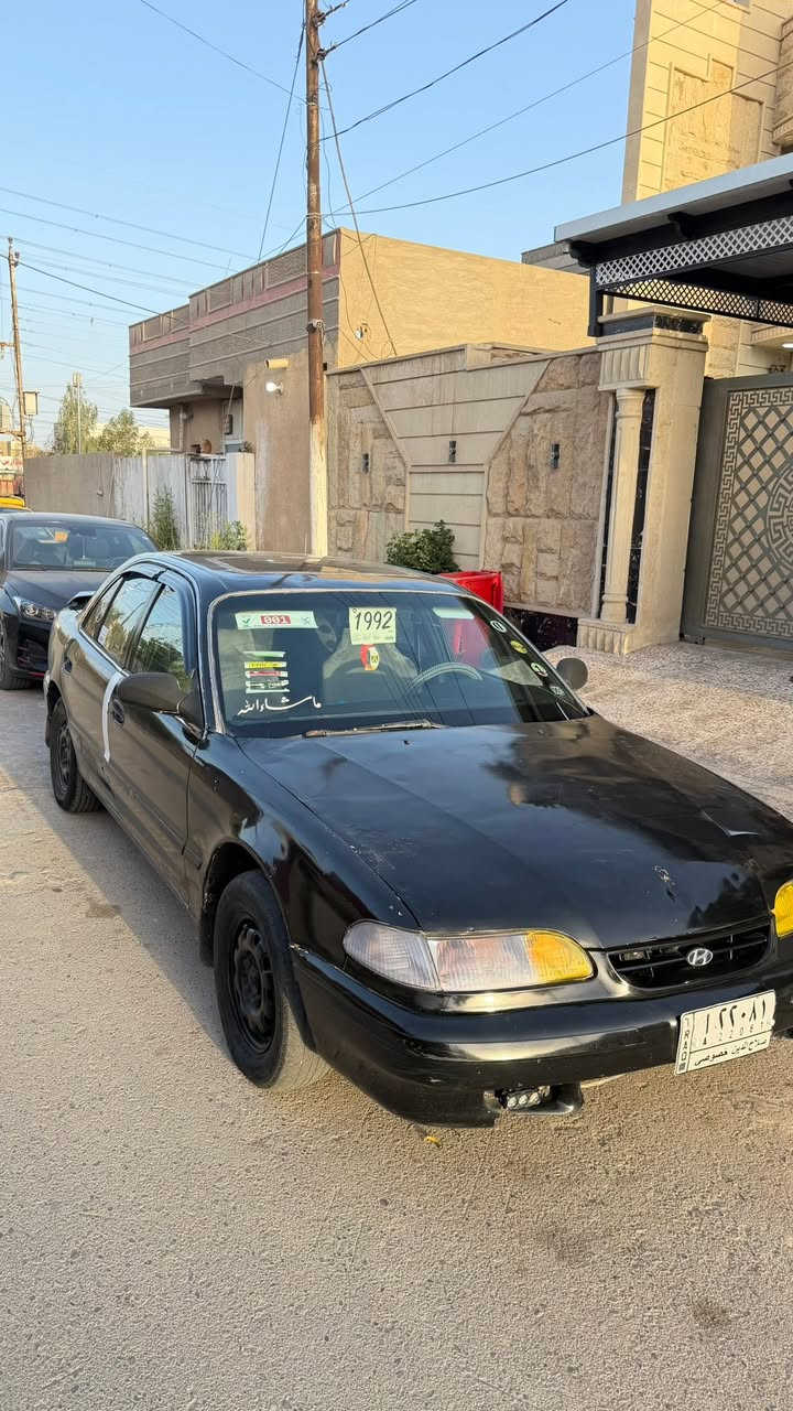 سوناتا تو موديل1995
گير محرك تحويل شرط 
السياره حيل نضيفه ومرتبه 
بيع مستعجل باقي الاستفسار
***********
