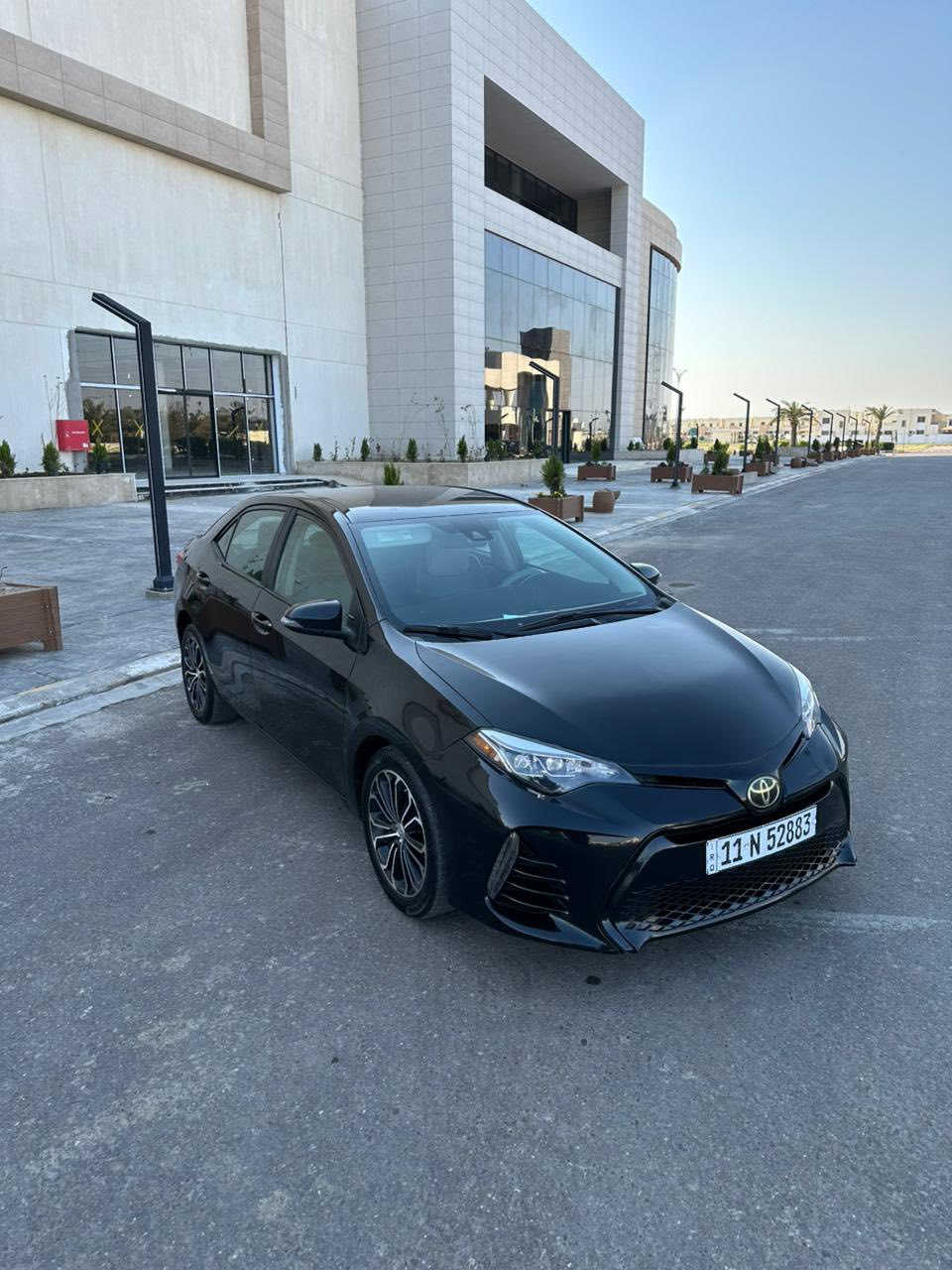 السلام عليكم
كورلا 2018   Se
لون اسود ملكي 
لاست عدسات زنون 
رادار 
تحكم ستيرن 
كروز سرعه 
مانع نزلاق 
اشاره بلمرايه 
مرايه هيتر 
ويل كروم 17 
شاشه كبيره 
كامره دوار 
السياره جديده لوك 
ضررها جاملغ وبنيد شرط بدون دواخل 
رقم بغداد بأسمي انكليزي 
بسعر مناسب جدآ 131$ فقط 
اعتذز عن المراوس والدين 
للاتصال ***********
مكاني تكريت القادسيه
