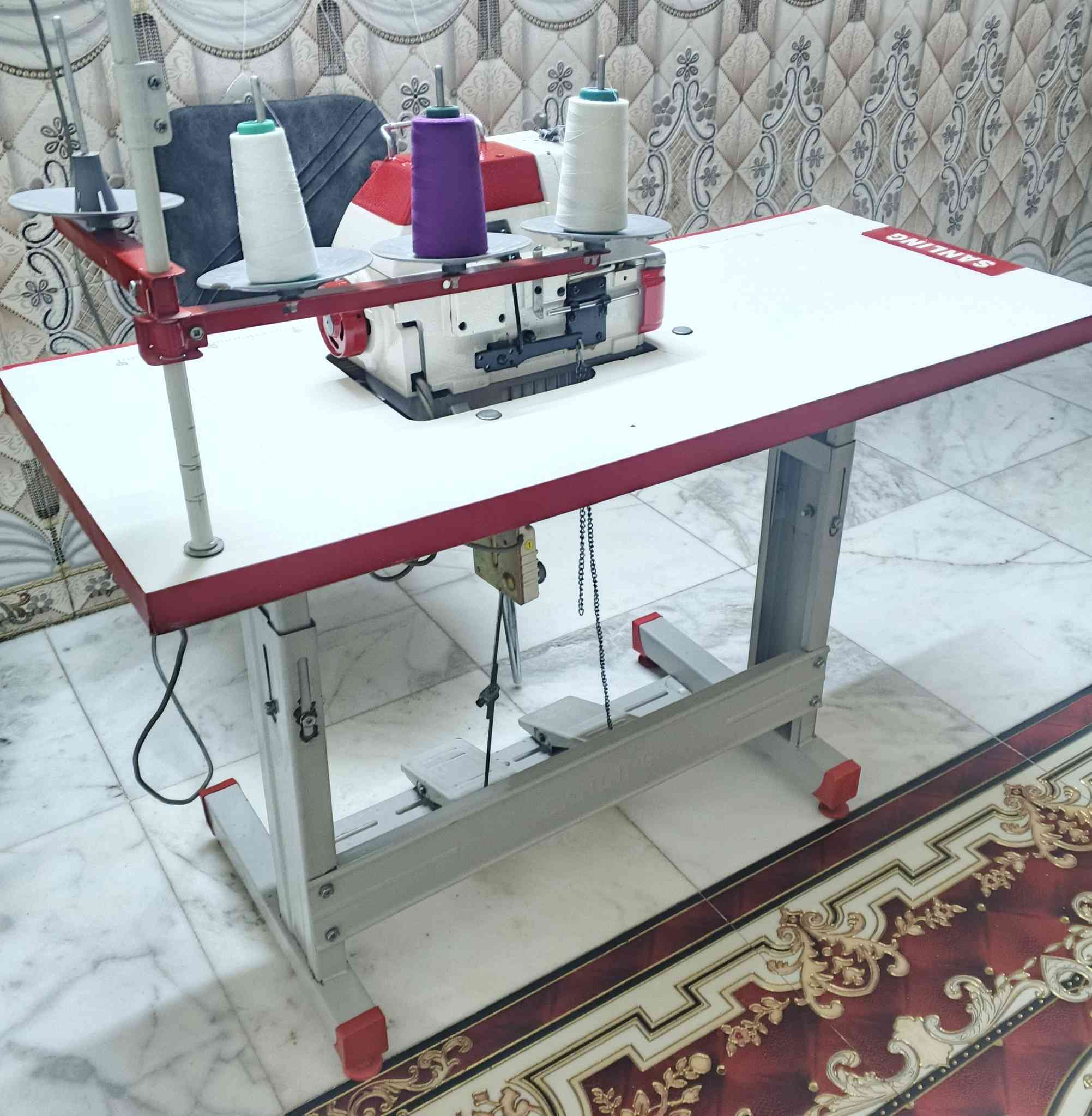 ماكنة اوفر نوع جمسي لاصلي كاتم تحكم سرعه رقم هاتف *********** شعره 350
