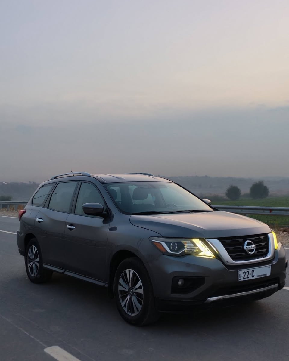 سلام عليكم
نيسان باثفايندر  2017 
مواصفات Sv 
٧ راكب 
محرك 3.6
رقم اربيل الجديد
الضرر قطعة واحدة مبدل شركة مصبوغ
*********** واتساب
