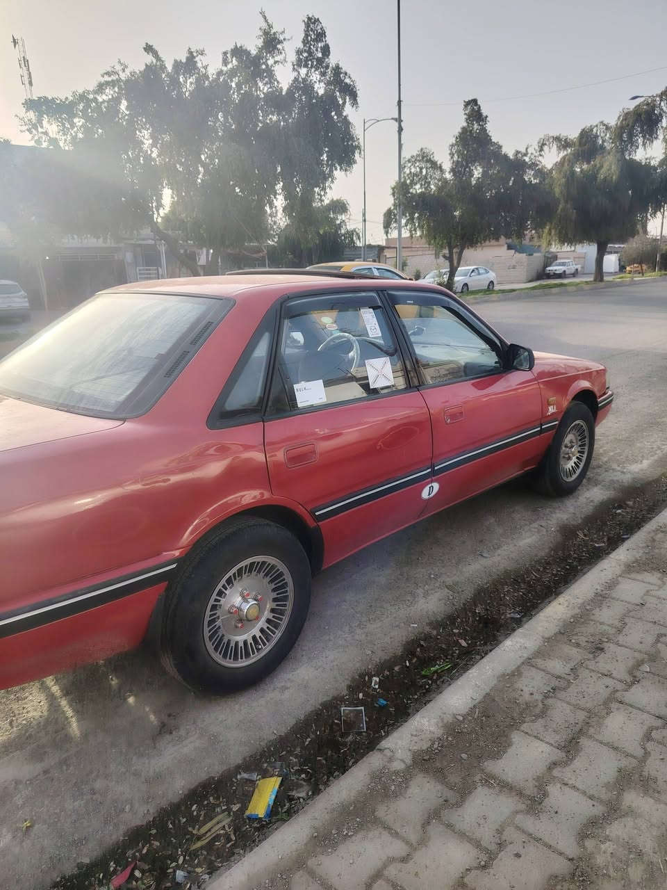 السلام علیکم  مازدا 626
صندوق 1991  بدون ظربة 
8بخ سیارةجاهز
رقم دولی سلمانیة
كوبون بنزین
محرك كیر شرط
تحویل وكالة مباشر
سعر 42 مجال للطیبین
***********
***********
