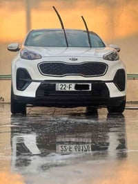 كيا سبورتج 2021 وارد امريكي بلاك اديشين ماشيه 43 رقم أربيل انكليزي الج...