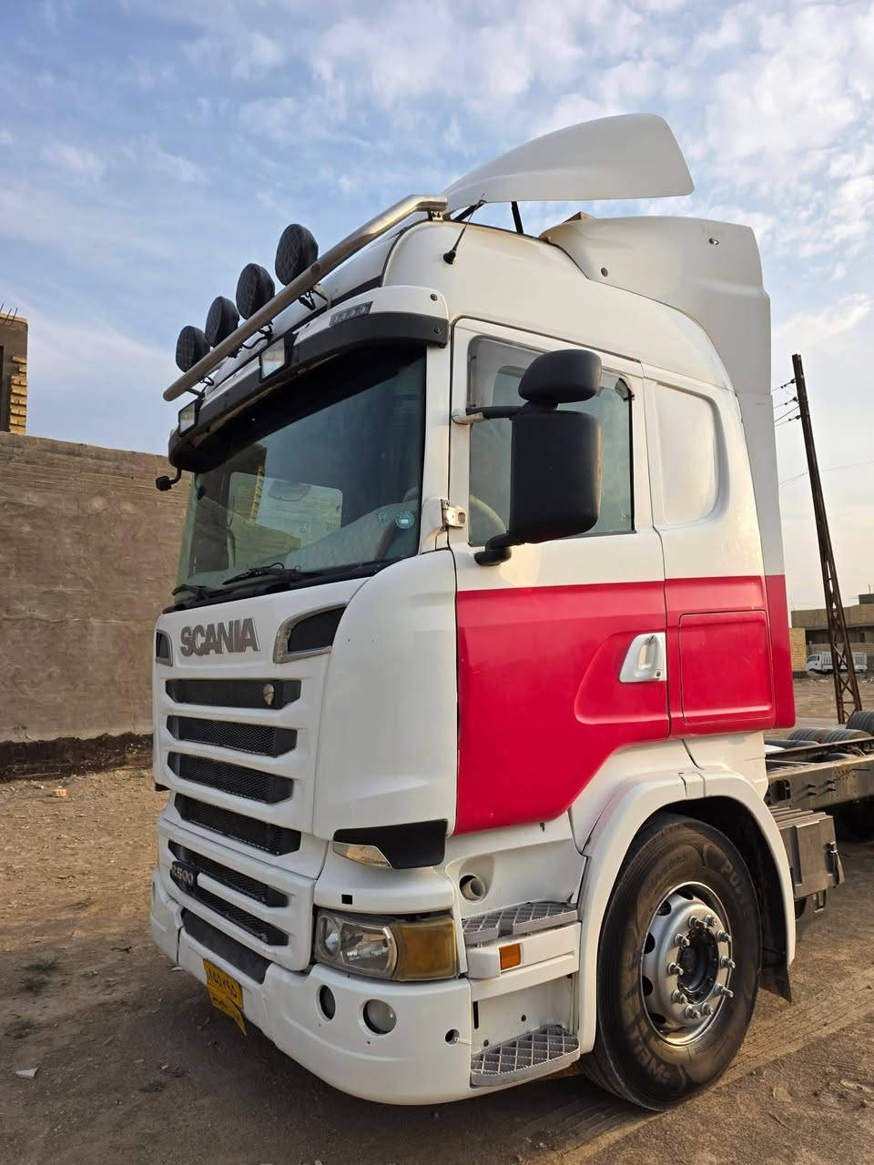 سكانيا شاصي سحال طويل موديل 2011محرك500 عرجه موبايل*********** موبايل ***********
