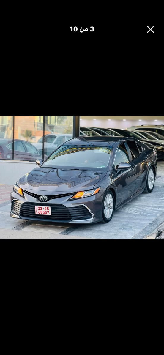 ‏2023  𝐓𝐎𝐘𝐎𝐓𝐀 𝐂𝐀𝐌𝐑𝐘
تويوتا كامري (LE) موديل : 2023
اللون : جكليتي
عداد المسافة :57الف M
حجم المحرك : 2.5L ( 4.سلندر )
السياره جاهزه من كلشي وعليها ادامه كامله 
بل شركه تخم تاير جديد 
الضرر : دعاميه اماميه فقط  
بدون ايرباك
صور سونار مرفق
المواصفات : LE
 مـواصـفـات 
شاشة  كبير
كاميرا خلفية 
حساسات خلفيه
رادار امامي (تحديد مسار)
‏‎حساسات خلفي 
مانع انزلاق+𝐀𝐁𝐒
3انظمة  (𝐄𝐂𝐎) (𝐍𝐎𝐑𝐌𝐀𝐋)(𝐒𝐏𝐎𝐑𝐓)
نظام EV MODE
تحكم استيرن+ كشنات كهربائي
لايتات (𝐋𝐄𝐃) عدسة زينون بيلادي
اناره داخليه led 
شاحن وايرلس
مثبت سرعه تفاعلي قيادة اليه 
تحديد مسار  
الشاصي
السعر 192
الاستفسار اكثر اتصل على هذا رقم ***********
