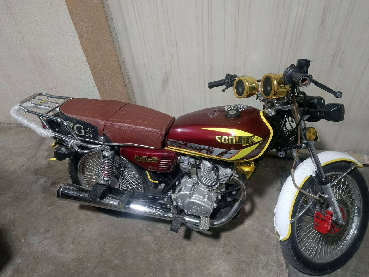 دراجة ايراني للبيع موديل ٢٠٢٤ كهرباىيات شغال السعر ٥٨٥ وبي مجال  محرك ممفتوح  فول نشاطه مكاني كركوك هذا رقمي ***********
