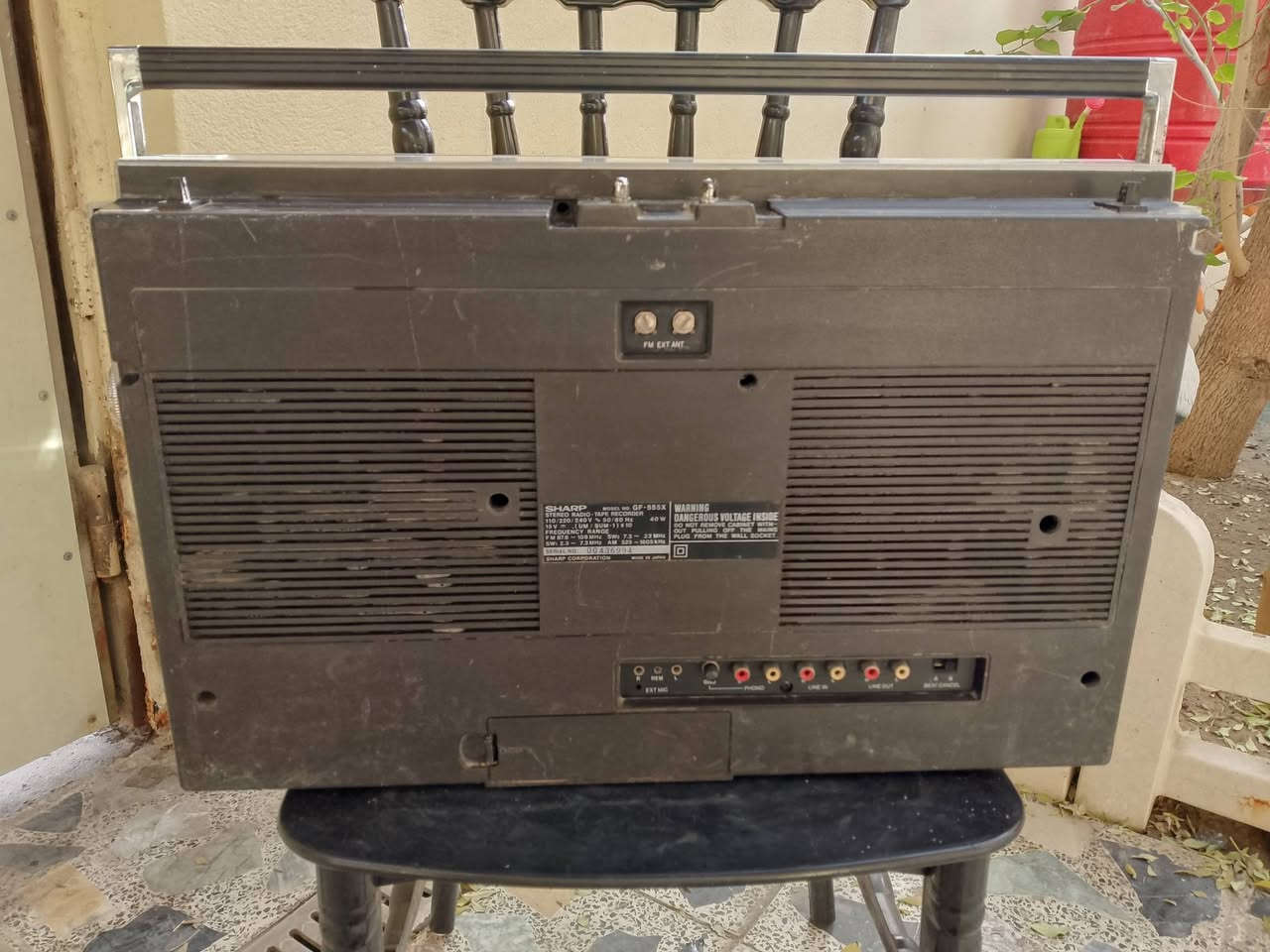 السلام عليكم مسجل شارب تحفه يابانيه الجهاز متروك ماتوصله كهرباء ابيع عاطل السعر50الف البصره نواب الضباط ***********لايوجدتوصيل
