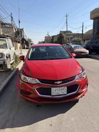 شوفرليت كروز 2018 حادثها باب وجاملع خلف الراكب كما موضوح بالمنشور بدون...