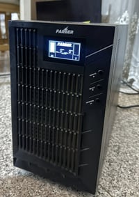UPS FARBER Online  للبيع قدرة حقيقية 3000VA / 2700W   موديل: FA-UPSE-7...