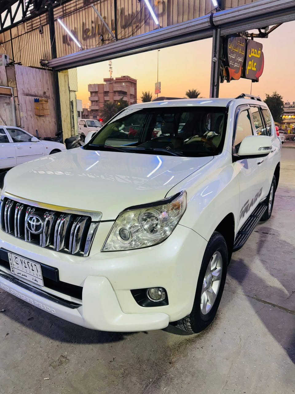 السلام عليكم برادو 2011 4سلندر سياره كفاله عامه من كلشي محرك كير صدر أمامي خلفي جديد /تخم تاير جديد
رقم الهاتف (***********) 
/مكان بغداد الحرية
