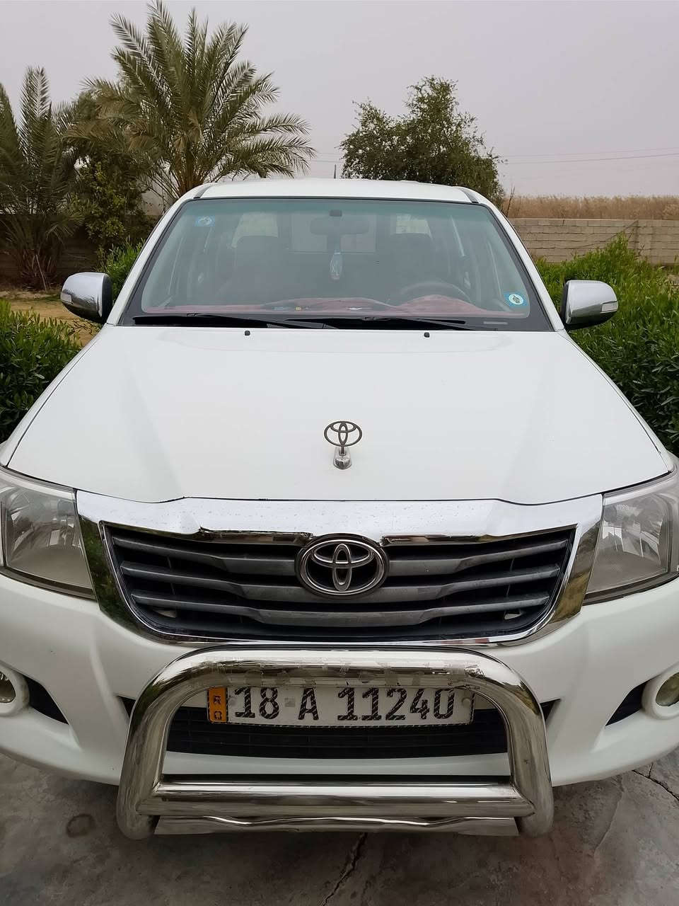 السلام عليكم سياره بيكم هايلوكس موديل 2012 كير عادي رقم بابل السعر 173  سياره جديده ومال جناي السياره ب اسمي والتحويل ثاني يوم الاتصال ***********
