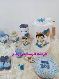 بكج بيبي • ملابس اطفال • تعليقات خشب • اسم بيبي • هدية مولود • مستلزما...