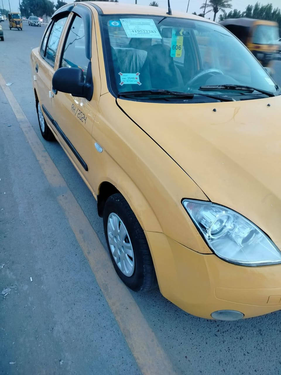 طيبه موديل 15 بيه جاملغ خلفي مصبوق ولا تبديل ولا ضربه مكينة وكير خير من الله صدر خير من الله تخم تاير سنويه جديده هيه مصفره العنوان بغداد مدينه الصدر سعر 38 رقم الهاتف ***********
