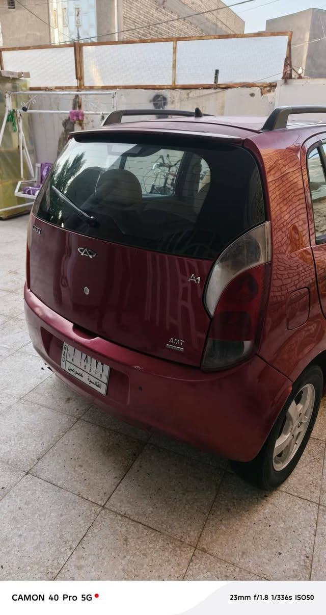 السلام عليكم
شيري A1 موديل 2013  جاهزة السيارة سنوية ماساقطة عارضها ب 29 مجال شي قليل اريد ابيع *********** مكاني ب الديوانية
