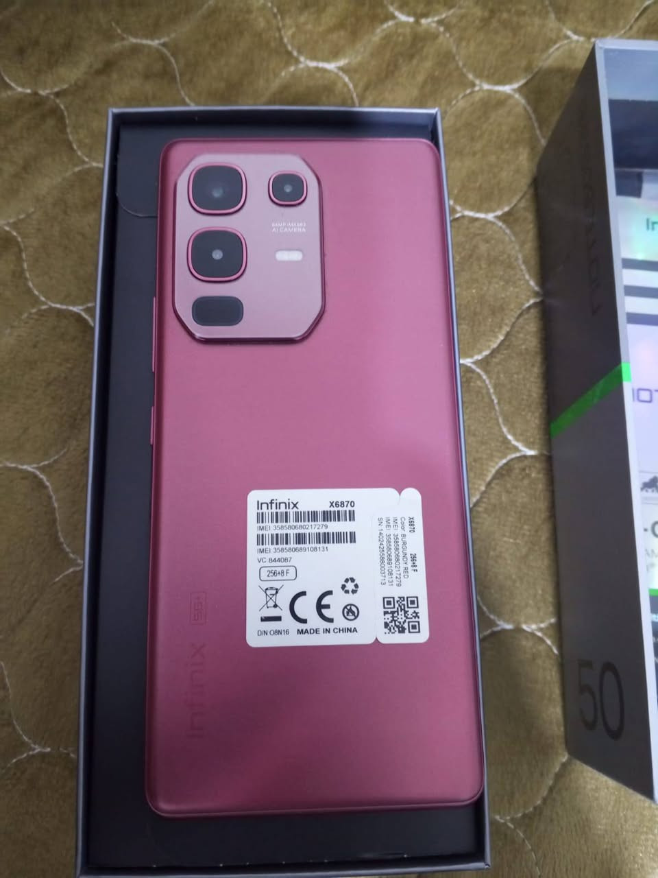 جهازين للبيع الأول ريلميc67 الثاني انفنكنس نوت50 إس برو 5g
الريلمي ذاكرة 256 رام 16 كاميرا 108 معالج 60 فريم حقيقي
130 ألف بي مجال ووياه كارتون
الثاني ذاكرة 256 رام 16 شحن سريع 45 واط 90 حقيقي شرط وبي ضمان سنتين أخو جديد ووياه شاحنة الأصلية وكارتون 325 بي مجال مستخدم شهر ونضيف شرط


**إذا كنت صاحب هذا الإعلان وتريد حذفه لأي سبب، رجاءا أرسل رسالة إلى الدعم الفني**