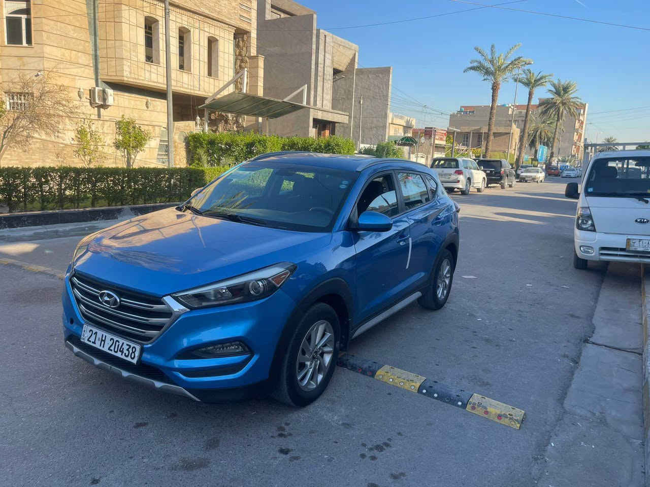 السلام عليكم للبيع توسان 2017 وارد امريكي بيه صبغ بنيد وباب خلفي بدون دواخل صور الحادث والسونار داخل المنشور  سياره مكفوله من نقص مكانهه بغداد السعر 132 رقمي *********** بغداد, العراق
