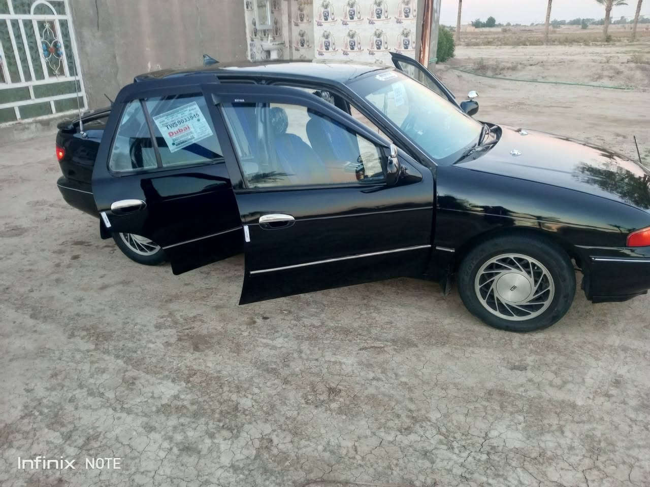 البيع كيه سيفه موديل 94رقم بغداد نكليزي سنويه لل 28سياره مكفوله كفاله عامه من كص  وضربه مكينه مسكر جديد كير عادي حدادية اماميه خلفيه جديده تخم تاير جديد كهربائيات كلها شغاله مسجل دبل سماعات جام شغاله سنتر لك يشتغل تبريد يشتغل سياره حلوه كلش وجاهزه مصبوغ عام الجماليه فقط سعر 36وبيه مجال مكان بابل ناحية الشوملي الاتصال على الرقم  ‏‪***********‬‏
