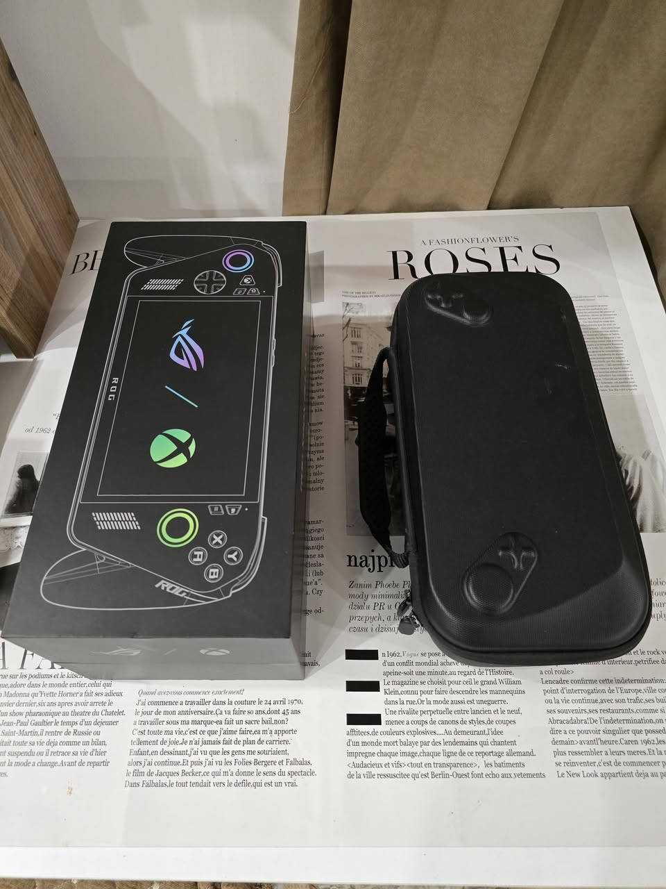 Rog xbox ally x 
اسوس روج اكسبوكس الاي اكس بطارية 100% للبيع
استخدام شهر
مع كفر اصلي و دوك ستيشن و جنطة اصلية
كلها ابيعها سوة
للتواصل ***********
وعندي توصيل داخل بغداد
