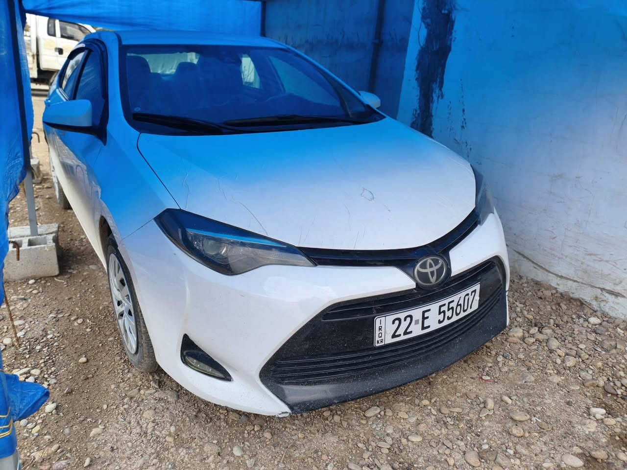 كورلا موديل .2018
ماشيه 60
165 السعر وبيها مجال
رقم اربيل بأسمي 
***********
