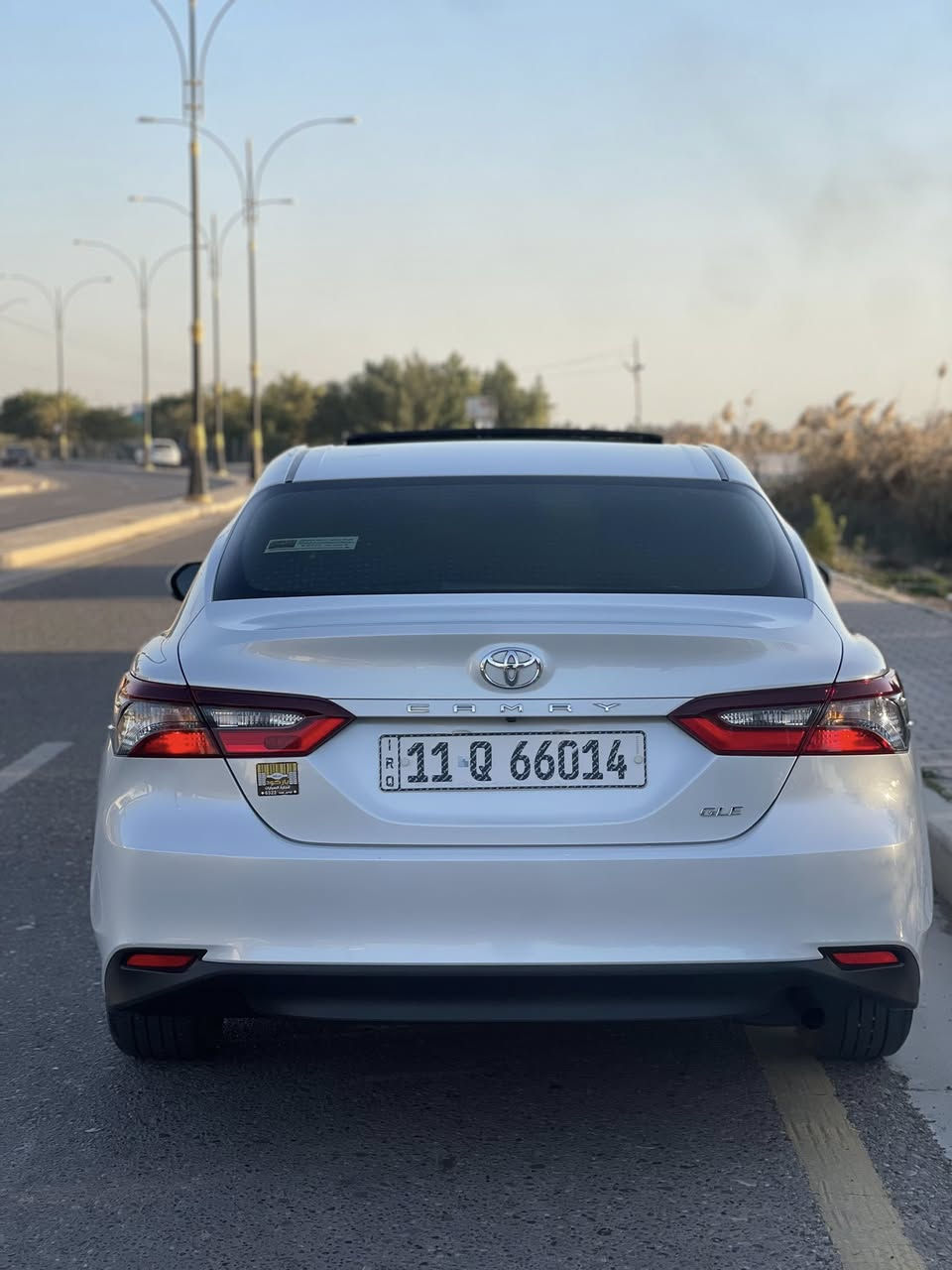 كامري موديل 2024 Gle خليجي بانزين رقم بغداد دولي بأسمي
مواصفات بصمة كشن كهرباء كامره , سلايت بصمات ابواب وجنطه ، فول مواصفات محرك 2500 ماشيه 27 السياره ع وضع الشركه السعر 260  بيها مجال مكانها صلاح الدين الضلوعيه للاستفسار ***********
