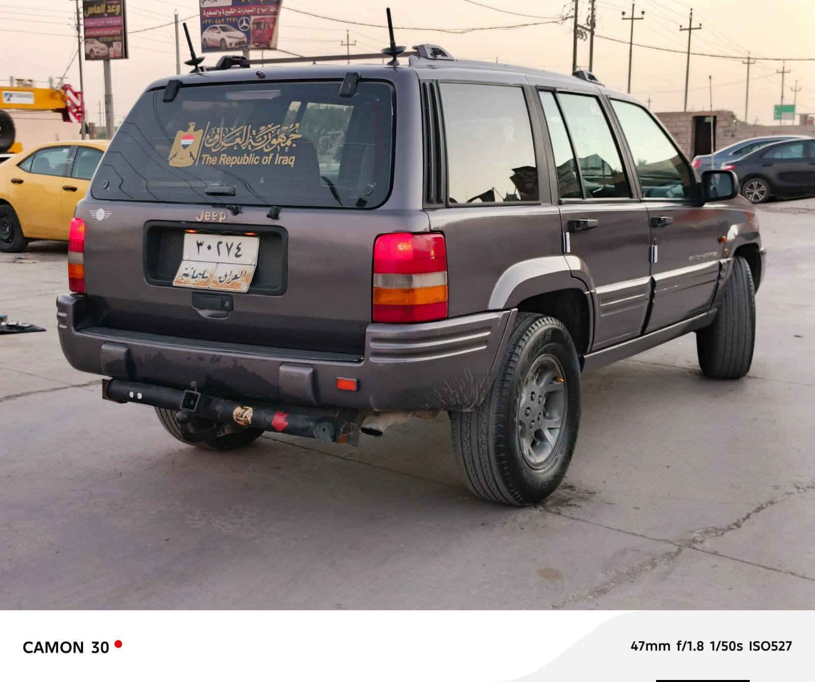 اقره المنشور واتصل رجان (مراوس فقط) ***********
سلام وعليكم اخوان جيب شيروكي كلاند موديل 96بلاديه مكينه 8سلندر دفع رباعي تحكم ستيرن مرايات شفط شاشه تحكمات سنتر لوك سياره احله من صور سياره بيها بس البور ستيرن  والايسي يرادلهن تبديل سياره خير من الله  مكان سياره ديالى المقداديه
