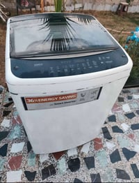 غساله ال جي 17 كيلو  نظام انفرتر اقتصادي نص امبير تاخذ  نظيفه شغاله وع...