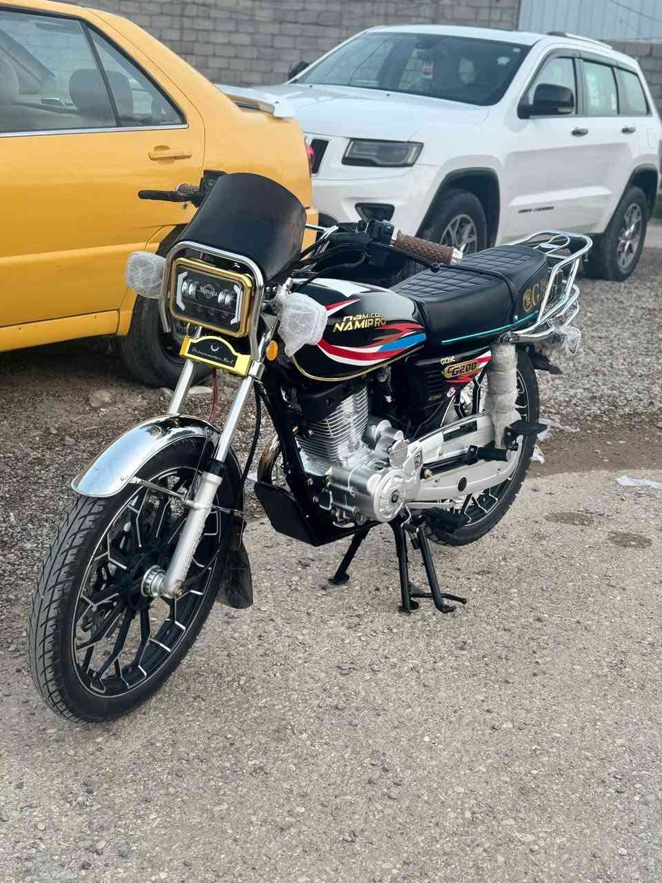 سلام عليكم نامه برو هونزدا موديل 25 ماشيه 2600كيلو دراجه جديده خير من الله تفاصيل اكثر راسلني خاص او واتساب ع رقم *********** مكاني ديالى شهربان.
