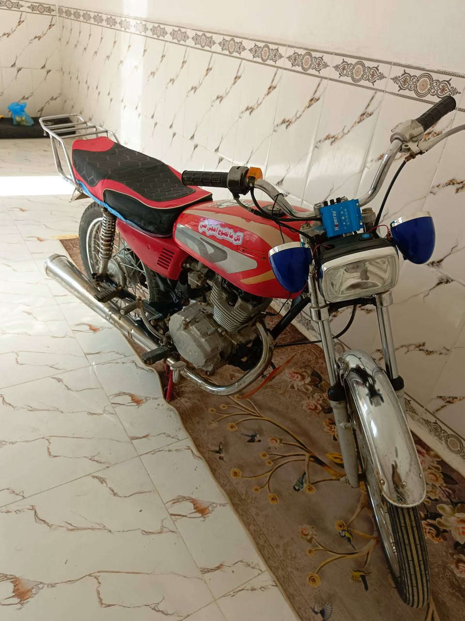 دراجه للبيع فول مواصفات لا تنقيص ولا تبخير شلعه اتخبل سعره 450وبيه مجال حك الجيه ***********
