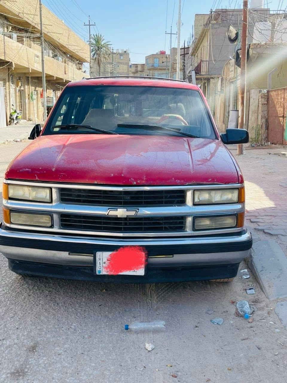 سوبربان 96 
محرك5300 
كير 700
تبريد شغال
كهربائيات شغاله  
حدادية تجي وتشوف بعينك 
نشطة شلعه ومعدل تراي وين مايعجبك 
كشر نضيف عدى جاملغ خلفي وباب خلفي مصبوغات والباقي كله بلاد 
خزان 180 لتر ومعروفه الحلابات متصرف 
مكفوله من كل النواحي الشرعيه مشروع وطني بغداد ولون مميز 
السعر 55 والغرامات تنزل من السعر
***********
