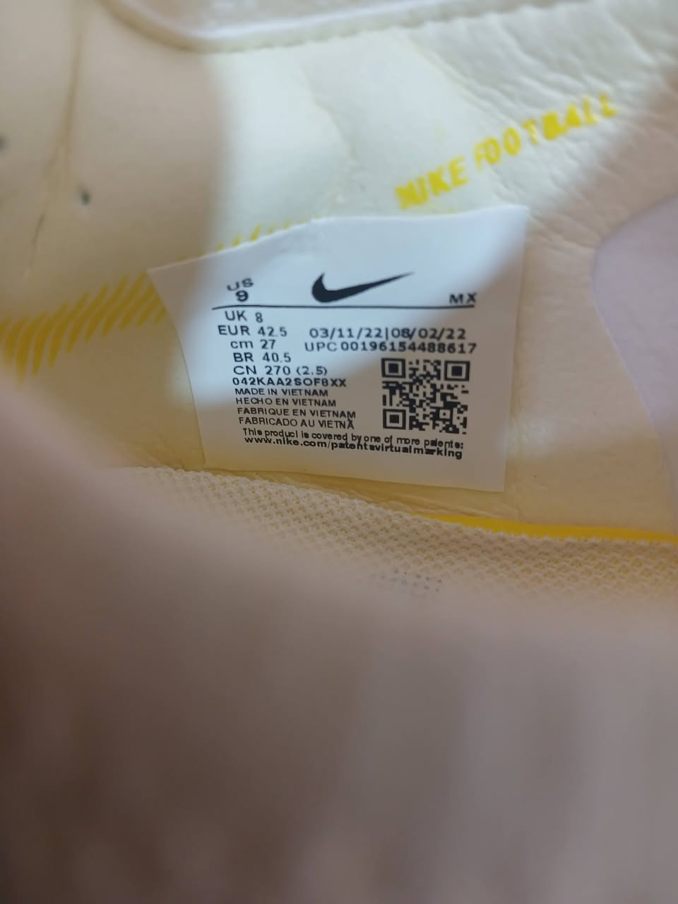 قياس 42.5...40 ألف توصيل مجاني


**إذا كنت صاحب هذا الإعلان وتريد حذفه لأي سبب، رجاءا أرسل رسالة إلى الدعم الفني**