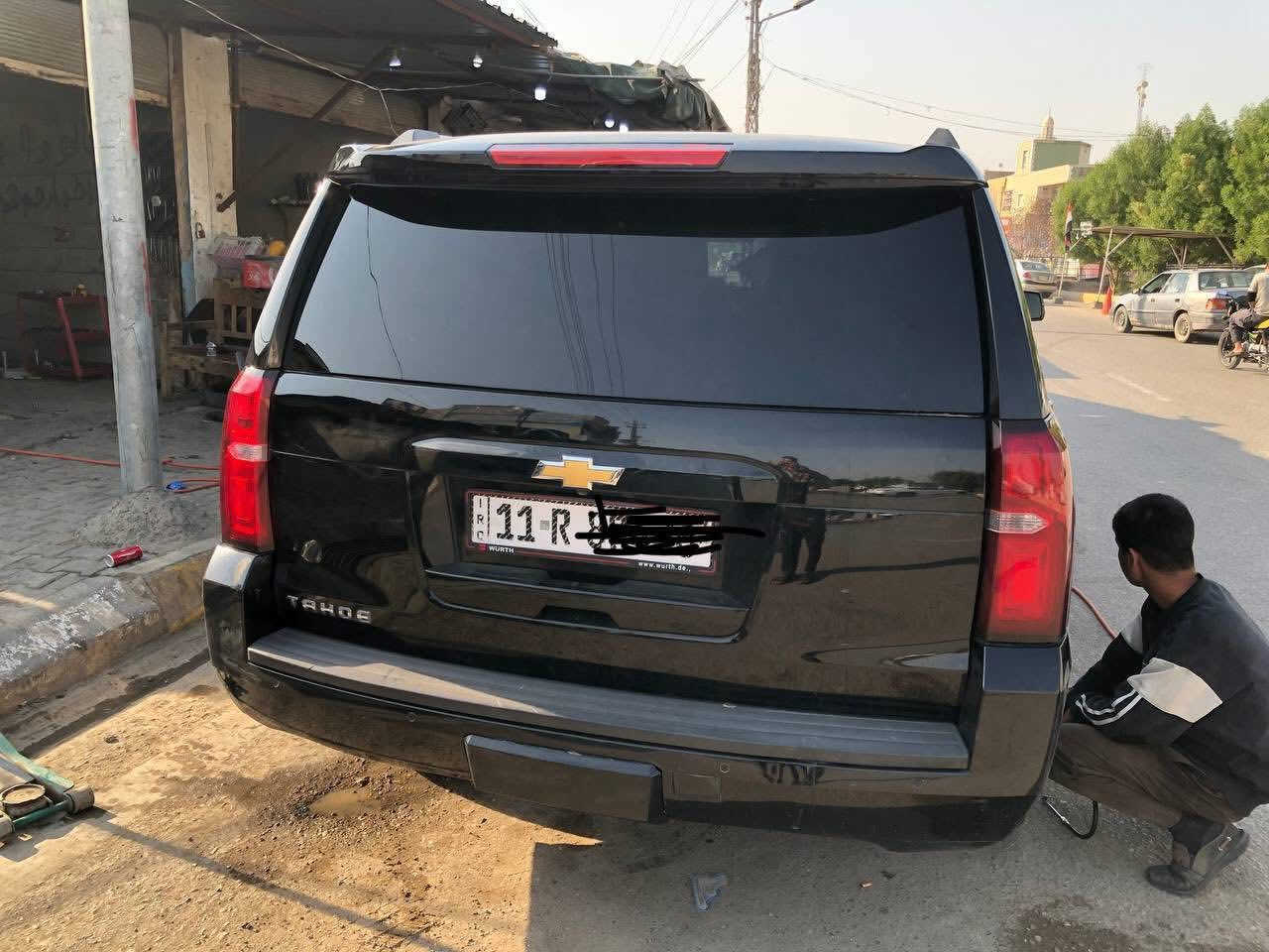 تاهو 2018 بوليسي 4 قطع بغداد انكليزي كير محرك شاصي كفالة محرك 5300 مكانها بعقوبة ***********
