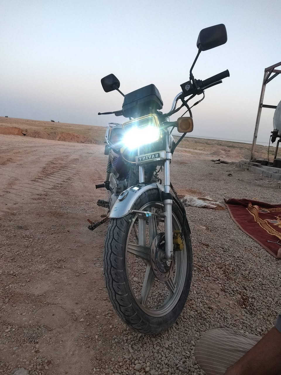 دراجه يراني  5كير محرك 150
دراجه كامله مكمله وخير من الله 
كلهة بلادي بعدهة جديده مويل 2022
مكاني المدينه السياحيه السعر 600 او بيه مجال رقمي
*********** 

‏‪
