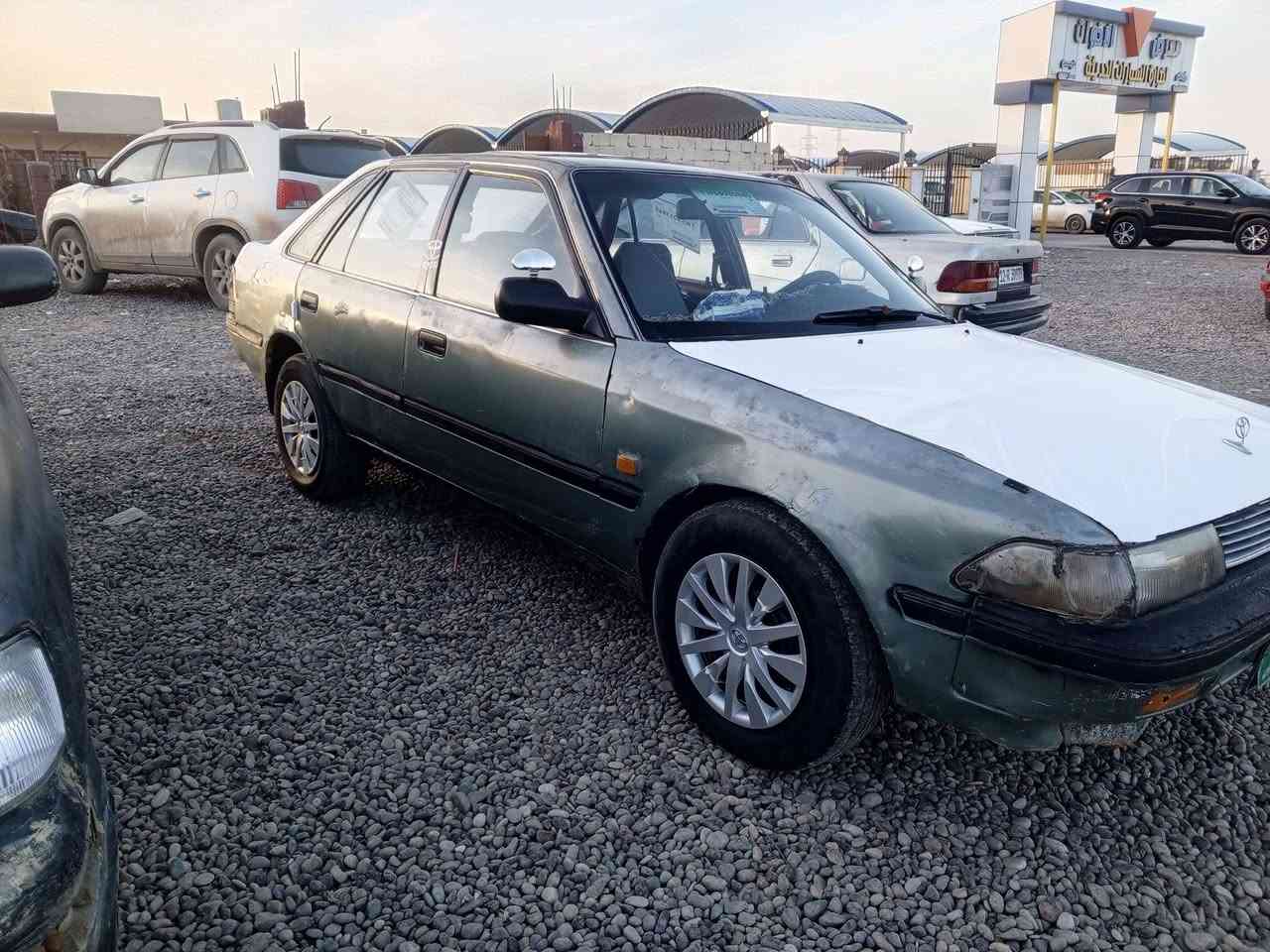 كورلا كارينه يسار اصلي رقم نينوى اخظر شرط الوكالة والتحويل كوبون موجود محرك كير شرط داخل جديد صدر جديد كهربائيات شغاله مسجل شغال تدفئه شغاله باتري جديد السعر 20 وبيها مجال قليل مكان السيارة الشرقاط// *********** // ***********
