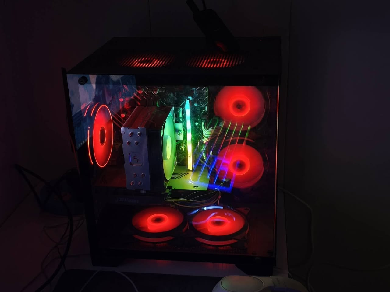 تجميعة قوية للبيع
Ci5 13400F

AG400

H610 ASUS PRIME

RTX 3060 ZOTAC 12GB

RAM 16G PNY RGB 3600

SSD 1TB NVME DAHUA M.2

WARRIOR AK 700
سعر الكيس مليون دينار 

الشاشة  حجم 22 FHD 
السعر 100 الف
مكاني الديوانية
متوفر توصيل لجميع المحافظات


**إذا كنت صاحب هذا الإعلان وتريد حذفه لأي سبب، رجاءا أرسل رسالة إلى الدعم الفني**