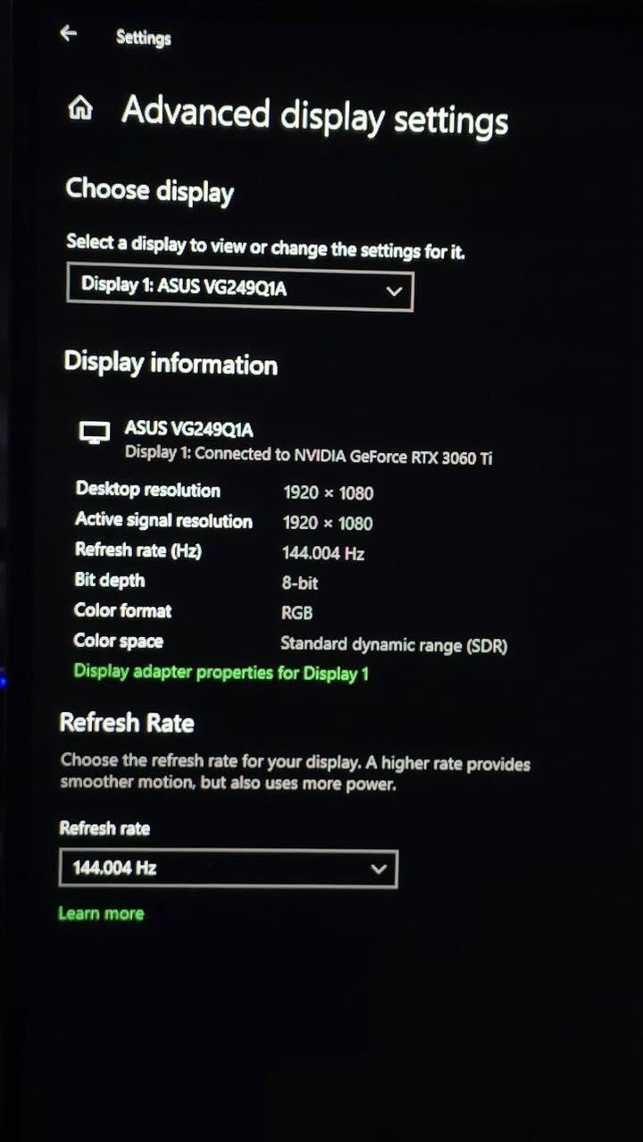 🔥PC GAMING +للبيع شاشة ASUS🔥
إذا تريد تلعب أحدث الألعاب على إعدادات عالية وبسلاسة، أو تشتغل مونتاج/تصميم بدون تعب… هاي التجميعة تسويلك كلشي 👌

🖥 مواصفات التجميعة:
• i5-12400F
• ASUS H610
• RAM 16GB 3200MHz
• RTX 3060 Ti 8GB Gaming X (3 مراوح)
• M.2 SSD 128GB
• HDD 1TB
• PSU 700W Bronze
• Case Deepcool ويا 6 مراوح (تبريد ممتاز وشكل أنيق 😎)

🎮 الشاشة:
• ASUS VG249Q1A
• 23.8 إنچ
• FHD 1920×1080
• IPS
• 165Hz
• 1ms
• FreeSync / Adaptive-Sync
(مثالية للـ FPS والألعاب السريعة 🔥)

📌 الجهاز والشاشة نظاف وشغالين 100%
📌 أداء عالي بالألعاب الحديثة
📌 البيع بسبب عدم التفرغ

📞 للتواصل:
***********
(اتصال / واتساب)

🔥 السعر قابل للنقاش للجادين فقط
