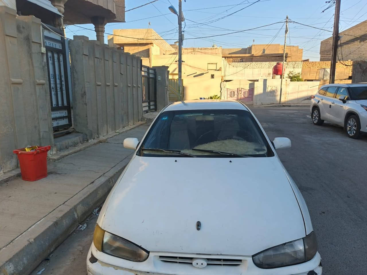النترا ٩٥
اوتماتيك
محرك مسكر 
كير ومكينه خير من الله مابي تبخير ولا تأخير 
تخم تايرات جديد 
تبريد شغال نقصها بس غاز
الكشر بي خياسات ببعض الاماكن 
يرادلها ترتيب بسيط الرقم بغداد والسنويه تسقط ب2027 والتحويل شوكت مايعجبك  اي استفسار *********** متواجداتصال وعلى واتس
مكاني الفلوجه 
***********

