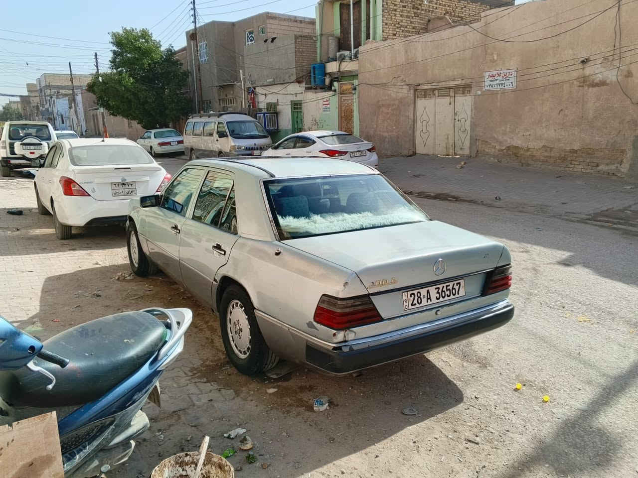 مارسدس E300 للبيع او الامراوس
مـوديل 1992 
كـير ومحـرك بطه مكـفولات جدد 
حـداديه 75‎%‎
رقـم نجف انگليزي تحويل مبـاشر 
سيـاره مـكفوله من الضربه 
مجرد جراد خفيف وملاحضات بلجاملغ الأيمن بسيطه 
تخم تاير جديد 
منـضومة التبريد جاهزه وكامله فقط شحن غاز 
سستم صوت 
كهربائيات كلها شغاله 
السـعر 48 
شعنـدك مراوس دزلي


**إذا كنت صاحب هذا الإعلان وتريد حذفه لأي سبب، رجاءا أرسل رسالة إلى الدعم الفني**