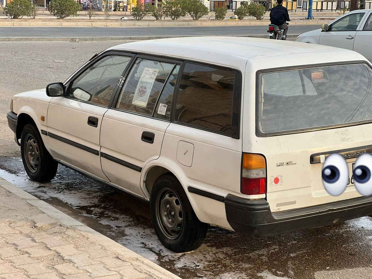 كولاء ستيشن البيع ايسر بلاد رقم بغداد الجديد السياره مكفوله من الحادث والعيب الشرعي مديل 92 السياره ما ناقصه شي كله شغال كير ومكينه مكفولات*********** 
السعر 55
