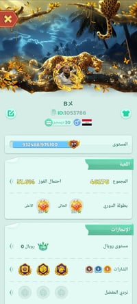 حساب لودو ايدي مميز للمراوس بحساب ببجي مرتب وبي كل مسج مكاني بغداد الد...