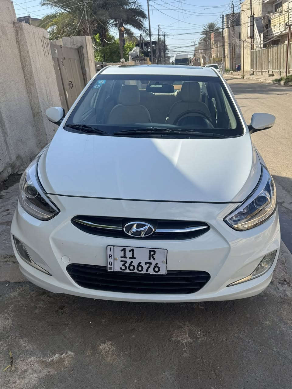 السلام عليكم اكسنت مواصفات بلو موديل 16 للبيع

مواصفات بانوراما ويل كروم بلادي اشاير مري تحكمات ستيرن
ستيرن صاج 
 داخل لونين اسود وبيجي حدادية 100‎%‎ تبريد ثلج بيها بارد  
 بدون صبغ كفاله عامه 
رقم بغداد انكليزي باسمي تحويل مباشر 
مناقصها شي مكانها بغداد حي العلام 
***********
