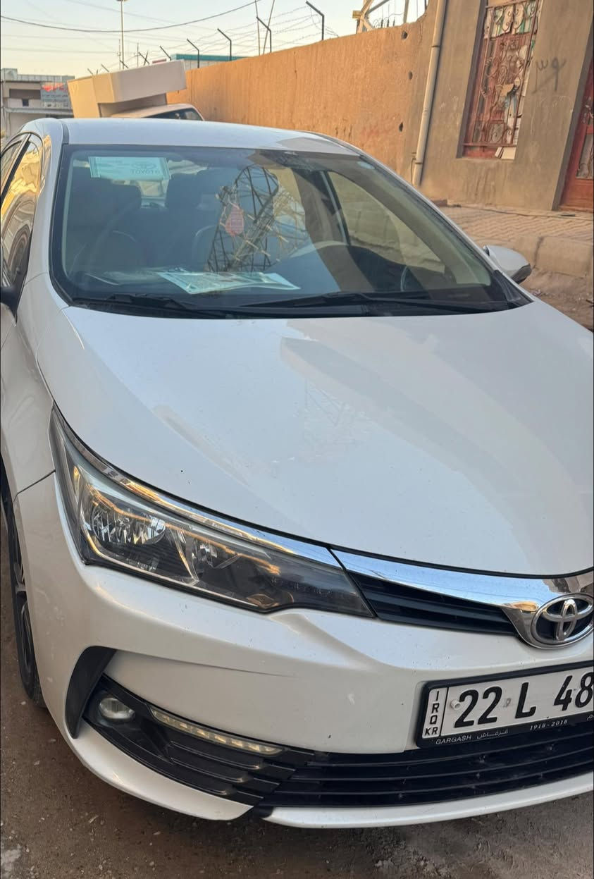 كورلا 2019ياباني اصلي
ماشيه 100الف كيلو
مكفوله وسونار بلمنشور سنويه جديده تحويل مباشر 
محرك 2000السعر 157
***********
