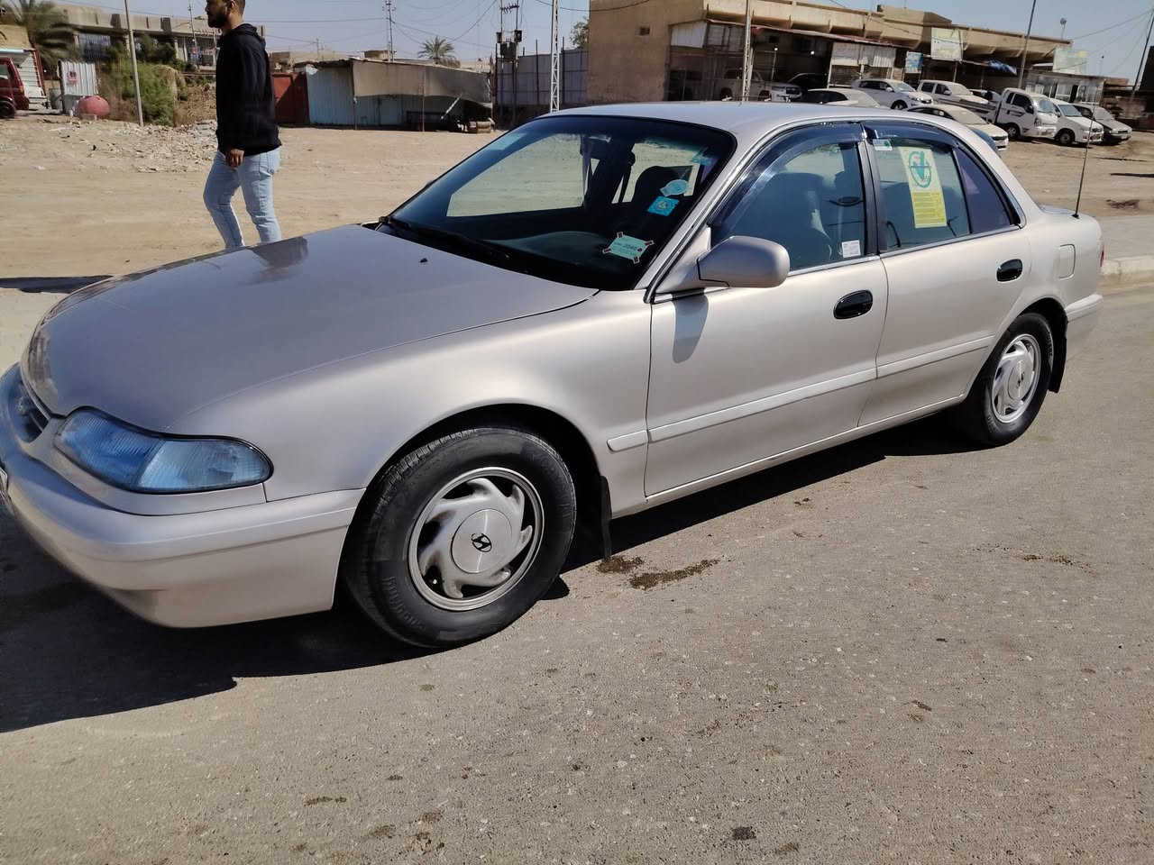 سلام عليكم متاح سوناتا تو موديل 95 مكينه 2000 مفتوح  لاتنقيص ولا تبخير كير اوتماتيك سياره كلوب ماطافي بيها
تبريد تتفئه ويه السويج سياره قطره خياس مابيها مصبوغه لجماليه فقط رقم السياره ديالئ انكليزي تحويل ثاني يوم شرط التحويل مكان السياره صويره الشراي يتصل وبيك خير وتدلل السعر 50 وبيهه مجال للاستفسار ***********
