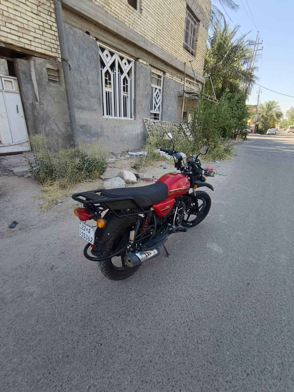 سلام عليكم دراجه للبيع كيواي 200cc
مرقم اربيل انكليزي 
ممشى الدراجه 
16 الف
السعر  2,700,000 وبيه مجال الطيبين 🤍
مكاني بغداد الحريه الدولعي الشارع مقابيل سوق الدولعي 
رقم الهاتف للستفسار 
***********
